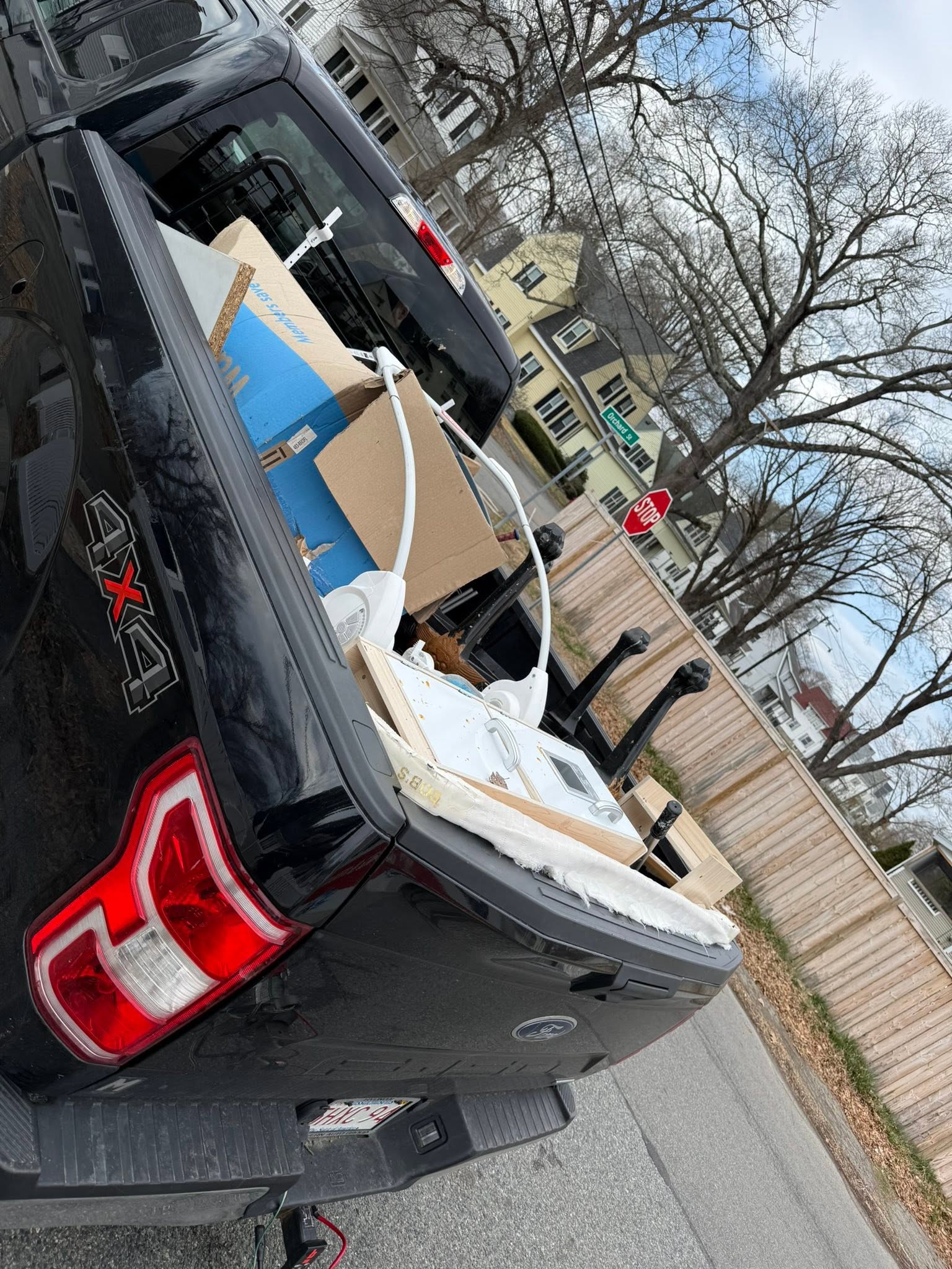 HS Junk Removal on the job